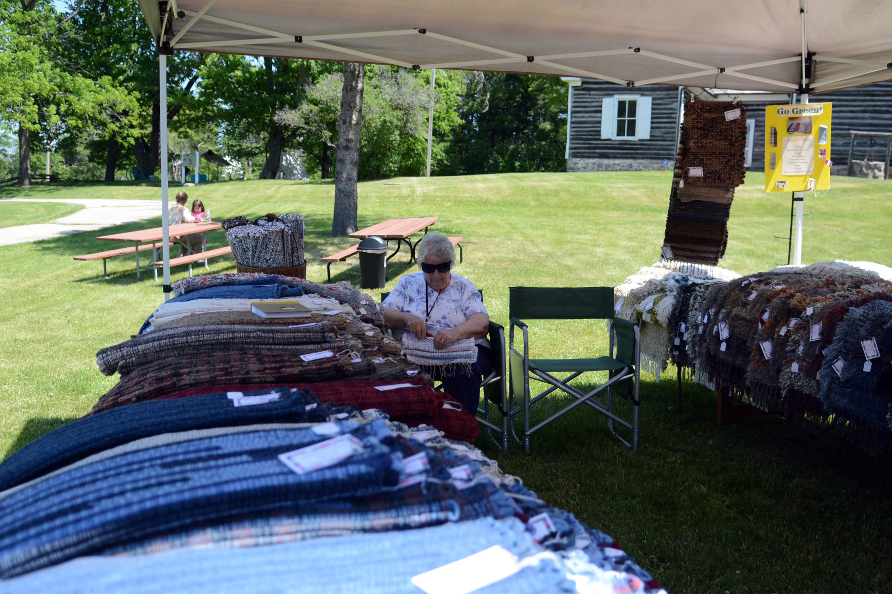 Wisconsin Territory Day at Fort Winnebago Surgeons Quarters